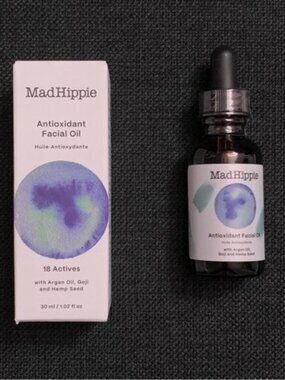 MAD HIPPIE Antioxidant Facial Oil w/ Goji Berry, Argan Oil, Sea Buckthorn NWT